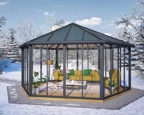 Hard Sided Gazebo with Winter Enclosure Cost Canada Guide