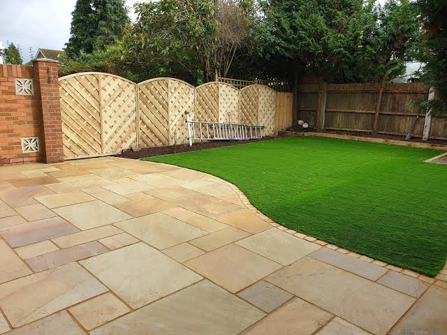 Indian Sandstone Patio Installation Cost per m2 UK Guide